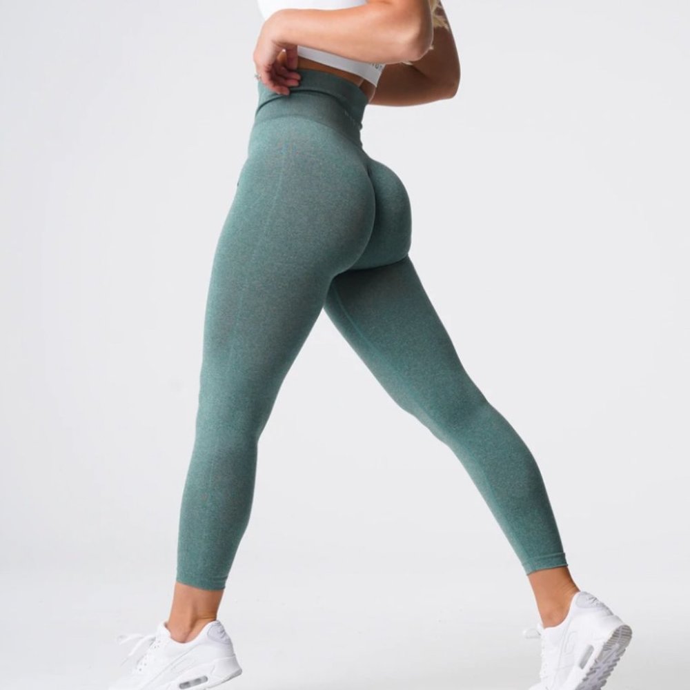 NVGTN Solid Seamless Forest Green NWT